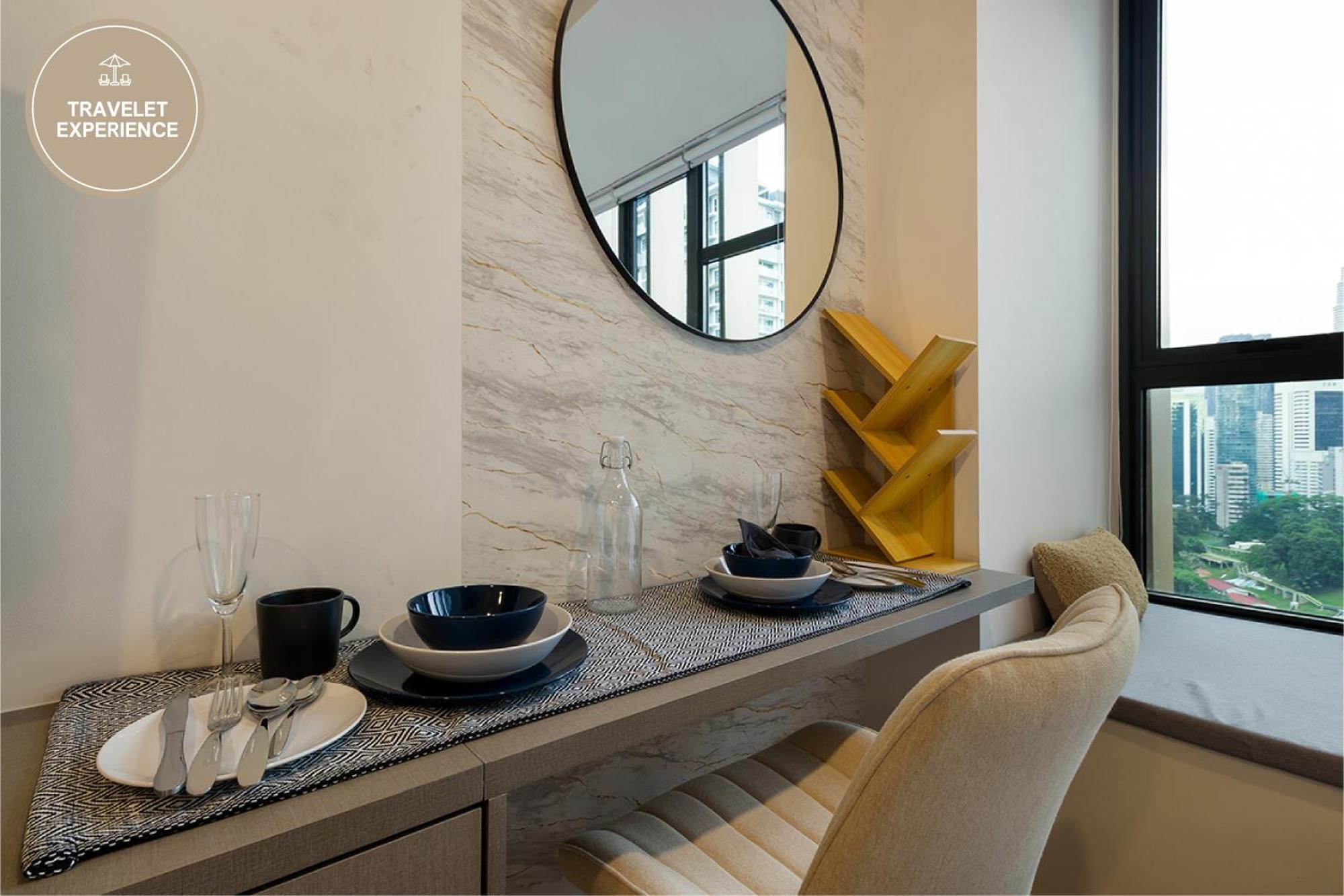 Ceylonz Suite Klcc, Travelet Kuala Lumpur Rom bilde
